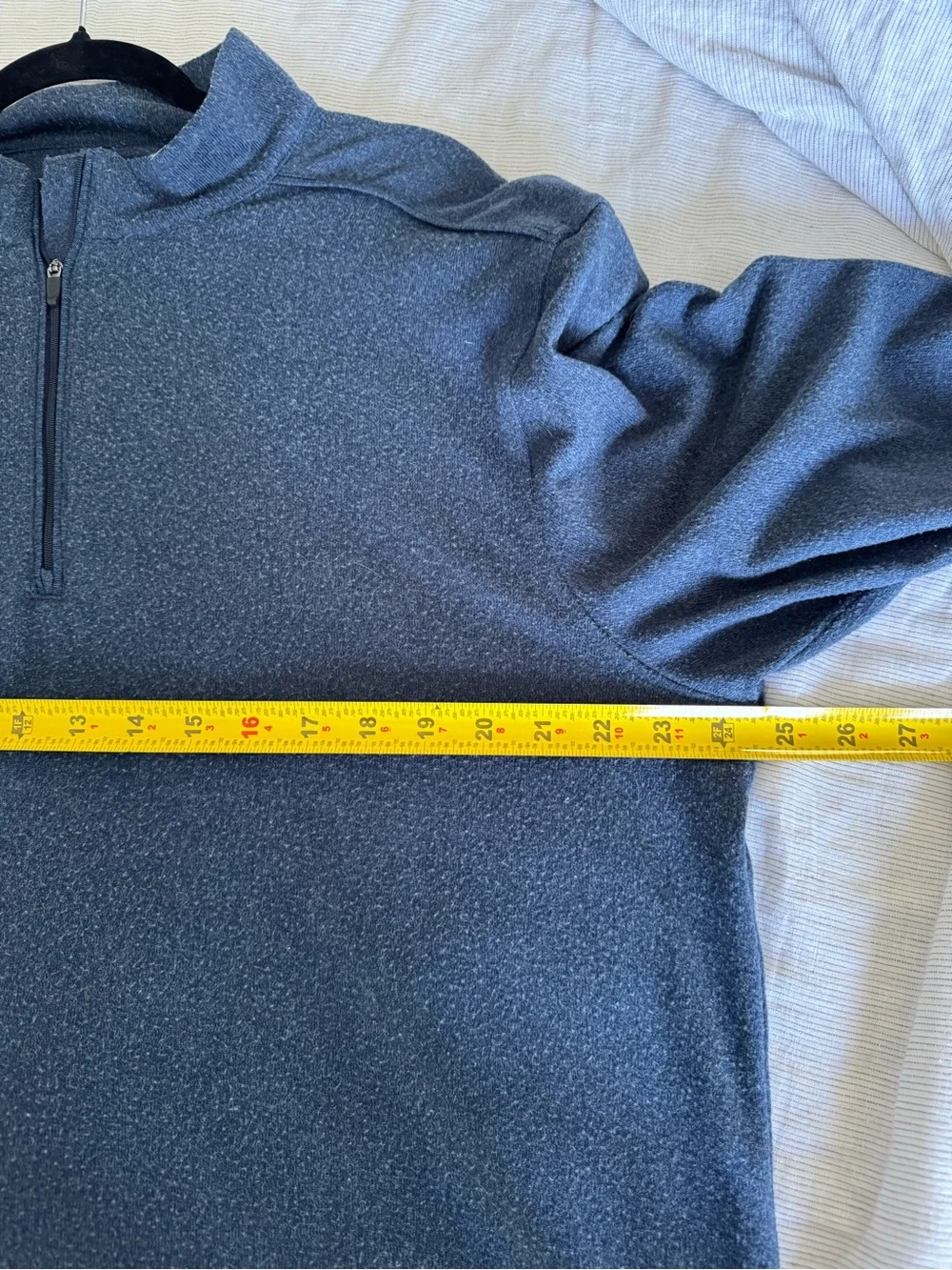 Greg Norman Collection Men's Navy Quarter-Zip Sweater